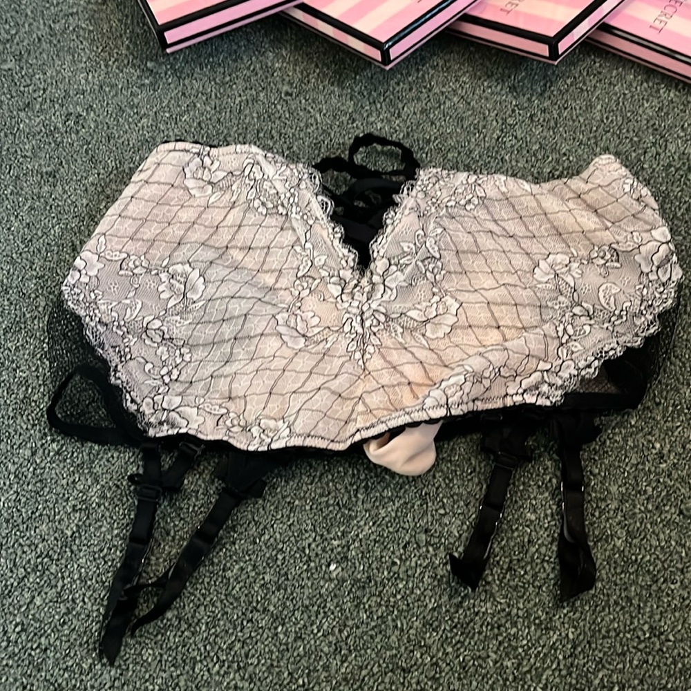 Underwear, Victoria’s Secret attachments for stockings